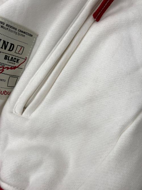 PLATINUM FUBU（プラチナムフブ）PLATINUM FUBU (プラチナムフブ) Muhammad Ali 半袖スウェット ホワイト サイズ:Lの古着・服飾アイテム