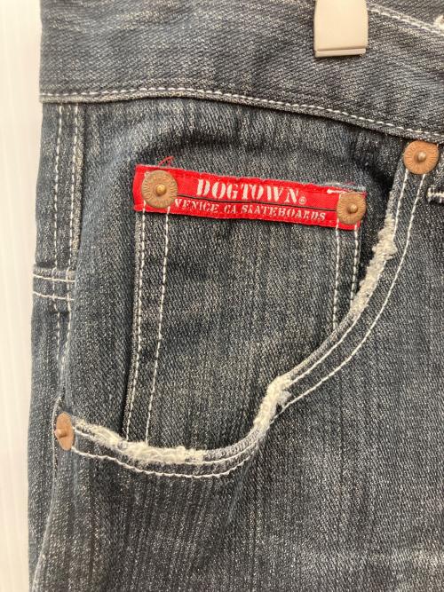 DOG TOWN（ドッグ タウン）DOG TOWN (ドッグ タウン) デニムパンツ ブラック サイズ:不明の古着・服飾アイテム