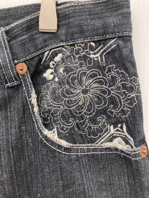 DOG TOWN（ドッグ タウン）DOG TOWN (ドッグ タウン) デニムパンツ ブラック サイズ:不明の古着・服飾アイテム