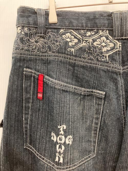 DOG TOWN（ドッグ タウン）DOG TOWN (ドッグ タウン) デニムパンツ ブラック サイズ:不明の古着・服飾アイテム