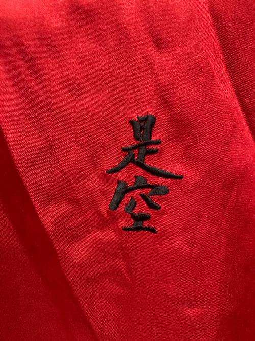 zeky（ゼキー）zeky (ゼキー) スカジャン ブラック×レッド サイズ:Lの古着・服飾アイテム