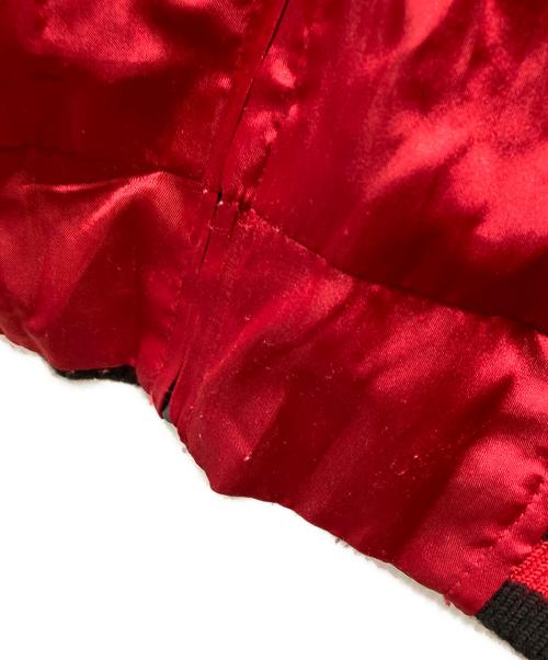 zeky（ゼキー）zeky (ゼキー) スカジャン ブラック×レッド サイズ:Lの古着・服飾アイテム