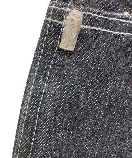ARME（アーミー）ARME (アーミー) 刺繍デニムパンツ ブラック サイズ:W32の古着・服飾アイテム