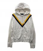 POLO RALPH LAURENポロ・ラルフローレン）の古着「ジップパーカー」｜ホワイト
