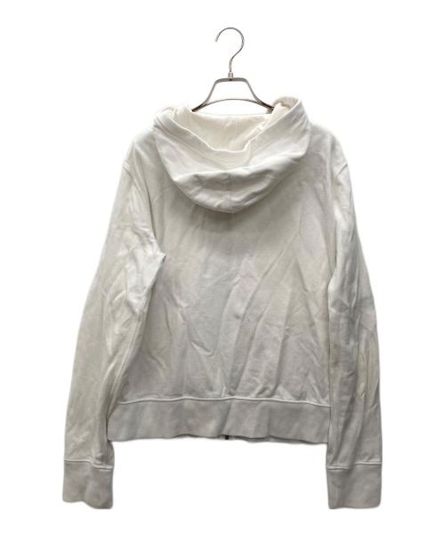 POLO RALPH LAUREN（ポロ・ラルフローレン）POLO RALPH LAUREN (ポロ・ラルフローレン) ジップパーカー ホワイト サイズ:Lの古着・服飾アイテム