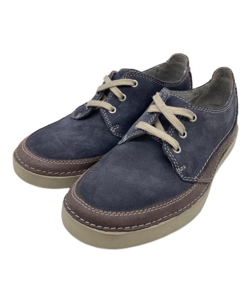 CLARKS（クラークス）CLARKS (クラークス) スウェードシューズ ネイビー サイズ:24.5の古着・服飾アイテム