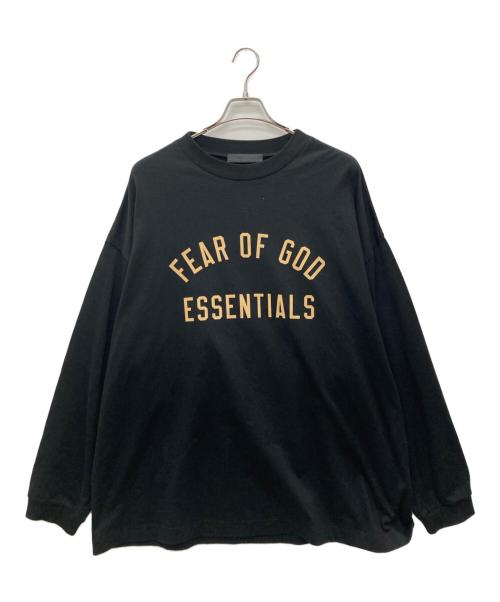 FOG ESSENTIALS（フィアオブゴッド エッセンシャル）FOG ESSENTIALS (フィアオブゴッド エッセンシャル) ESSENTIALS (エッセンシャルズ) プリントTシャツ ブラック サイズ:Ｍの古着・服飾アイテム