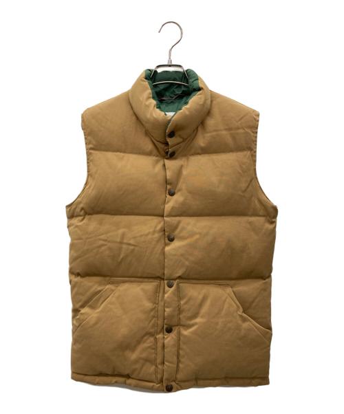 Schott（ショット）Schott (ショット) ダウンベスト オリーブ サイズ:Sの古着・服飾アイテム
