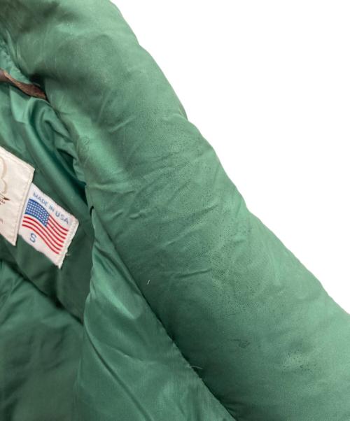 Schott（ショット）Schott (ショット) ダウンベスト オリーブ サイズ:Sの古着・服飾アイテム