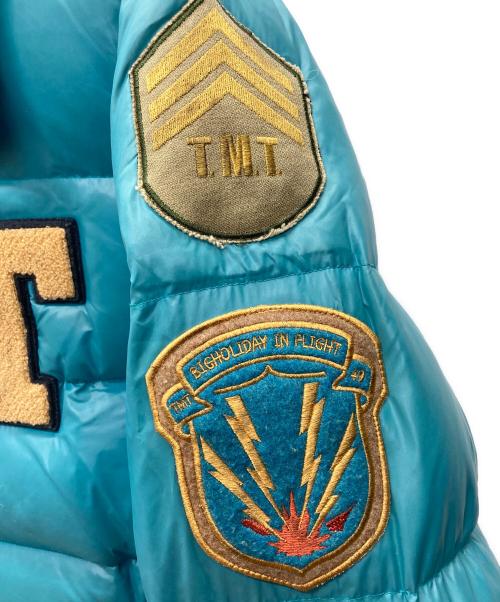 TMT（ティーエムティー）TMT (ティーエムティー) ダウンジャケット スカイブルー サイズ:Ｍの古着・服飾アイテム