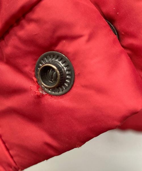 MONCLER（モンクレール）MONCLER (モンクレール) ダウンジャケット レッド サイズ:1の古着・服飾アイテム