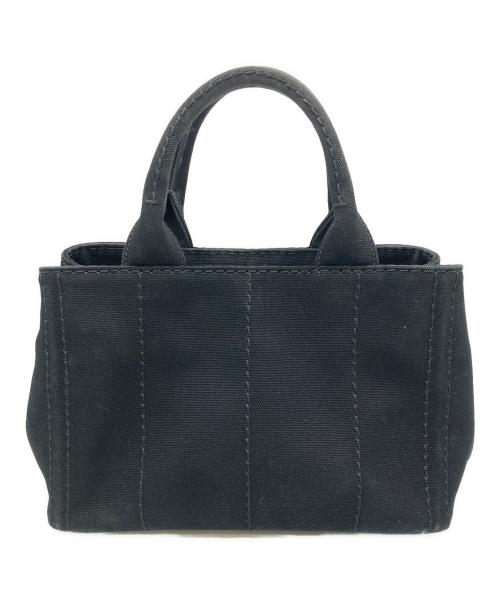 PRADA（プラダ）PRADA (プラダ) カナパミニトートバッグ ブラックの古着・服飾アイテム