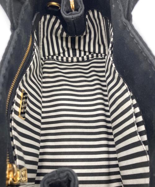 PRADA（プラダ）PRADA (プラダ) カナパミニトートバッグ ブラックの古着・服飾アイテム
