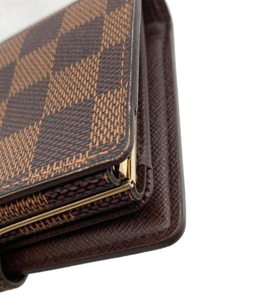 LOUIS VUITTON（ルイ ヴィトン）LOUIS VUITTON (ルイ ヴィトン) ポルトフォイユ ヴィエノワ ブラウンの古着・服飾アイテム
