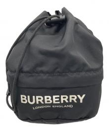 BURBERRY（バーバリー）の古着「ドローコードポーチ」｜ブラック