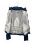 adidas (アディダス) ビッグ トレフォイル トラックジャケット ブルー×ホワイト サイズ:M：6000円