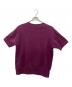 A BATHING APE (アベイシングエイプ) プリント半袖スウェットTシャツ パープル サイズ:L：5000円