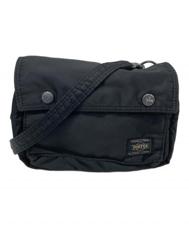 中古・古着通販】PORTER (ポーター) ショルダーポーチ ブラック