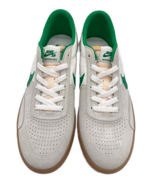 NIKE SB（ナイキエスビー）NIKE SB (ナイキエスビー) スニーカー ホワイト×グリーン サイズ:27.5㎝ 未使用品の古着・服飾アイテム