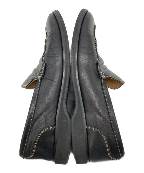 BURBERRY（バーバリー）BURBERRY (バーバリー) ローファー ブラック サイズ:25.0の古着・服飾アイテム
