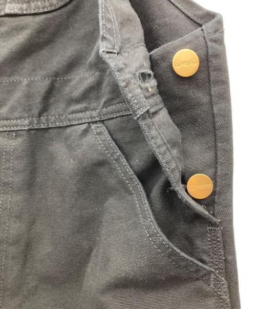CarHartt（カーハート）CarHartt (カーハート) オーバーオール ブラック サイズ:W28の古着・服飾アイテム