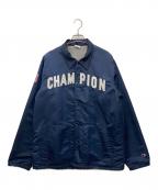 Championチャンピオン）の古着「コーチジャケット」｜ネイビー