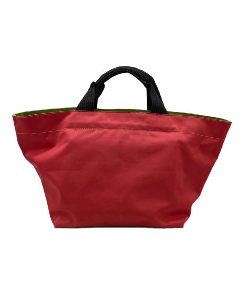 Herve Chapelier（エルベシャプリエ）Herve Chapelier (エルベシャプリエ) トートバッグ レッドの古着・服飾アイテム