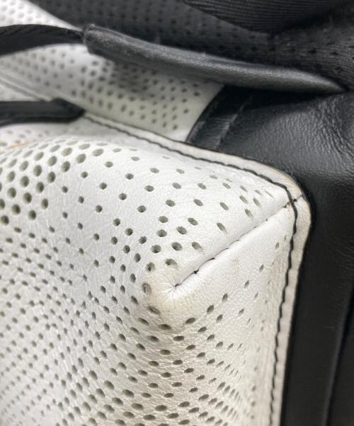 MICHAEL KORS（マイケルコース）MICHAEL KORS (マイケルコース) Henry Camo Perforated Leather Backpack ホワイトの古着・服飾アイテム