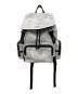MICHAEL KORS（マイケルコース）の古着「Henry Camo Perforated Leather Backpack」｜ホワイト