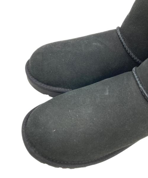 UGG（アグ）UGG (アグ) フラッフ ボウ ミニ ブラック サイズ:24.0の古着・服飾アイテム