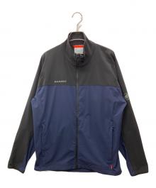 MAMMUT（マムート）の古着「コンフォートナイロンジャケット」｜ブルー×ブラック