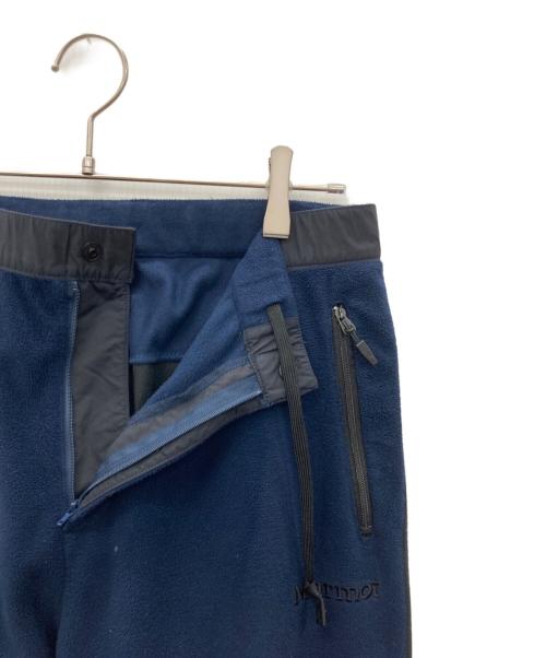 MARMOT（マーモット）Marmot (マーモット) ロッジフリースパンツ ブルー×ブラック サイズ:Lの古着・服飾アイテム