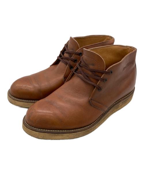 RED WING（レッドウィング）RED WING (レッドウィング) チャッカーブーツ ブラウン サイズ:SIZE 7 1/2の古着・服飾アイテム