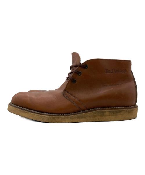 RED WING（レッドウィング）RED WING (レッドウィング) チャッカーブーツ ブラウン サイズ:SIZE 7 1/2の古着・服飾アイテム