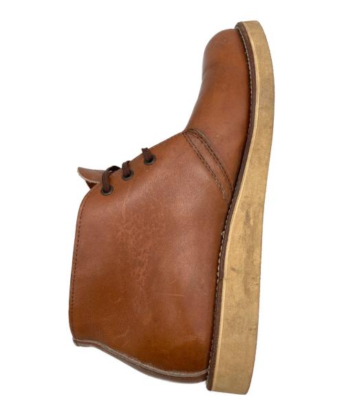 RED WING（レッドウィング）RED WING (レッドウィング) チャッカーブーツ ブラウン サイズ:SIZE 7 1/2の古着・服飾アイテム