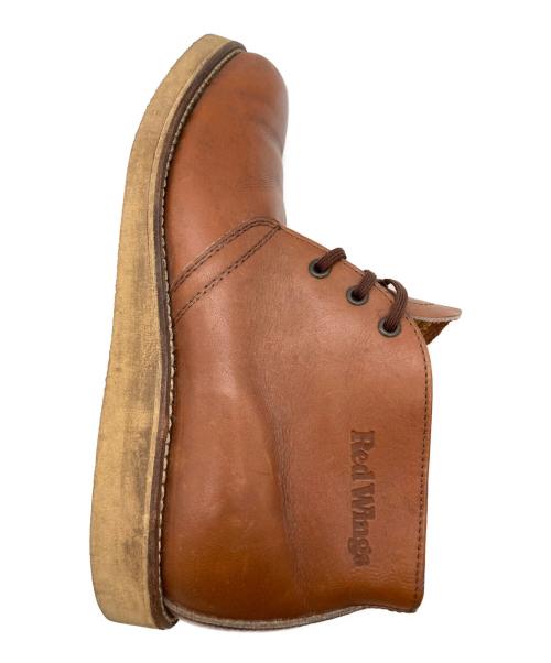 RED WING（レッドウィング）RED WING (レッドウィング) チャッカーブーツ ブラウン サイズ:SIZE 7 1/2の古着・服飾アイテム