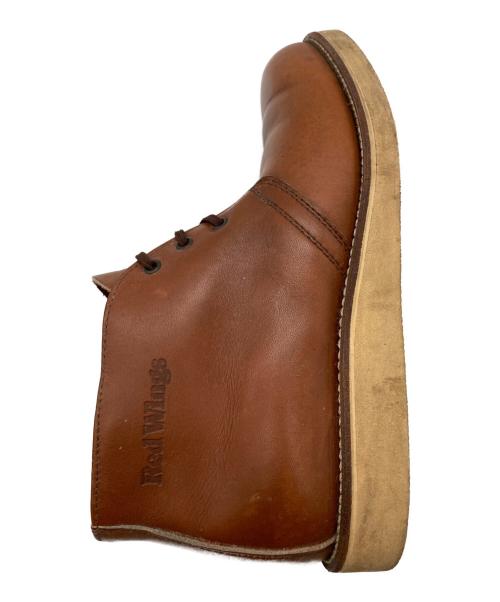 RED WING（レッドウィング）RED WING (レッドウィング) チャッカーブーツ ブラウン サイズ:SIZE 7 1/2の古着・服飾アイテム