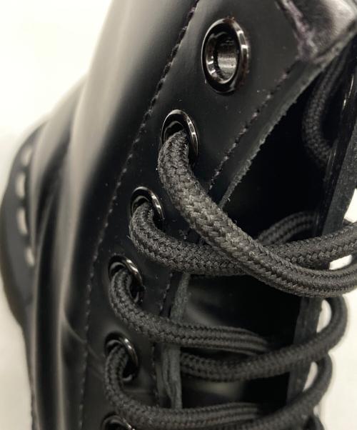 Dr.Martens（ドクターマーチン）Dr.Martens (ドクターマーチン) WHITE STITCH 8ホールブーツ ブラック サイズ:UK5の古着・服飾アイテム