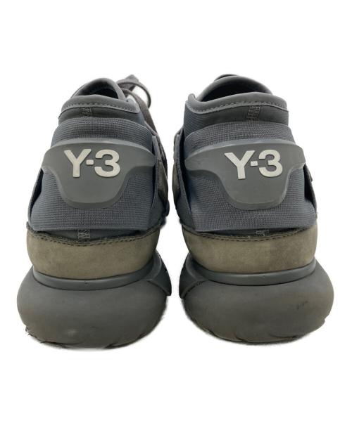 Y-3（ワイスリー）Y-3 (ワイスリー) QASA HIGH グレー サイズ:25.5cmの古着・服飾アイテム