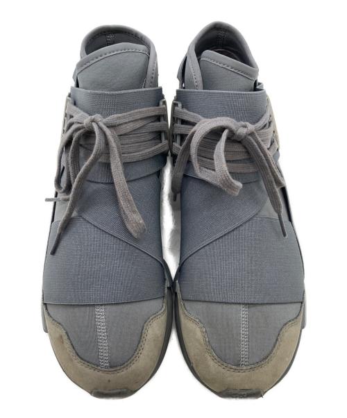 Y-3（ワイスリー）Y-3 (ワイスリー) QASA HIGH グレー サイズ:25.5cmの古着・服飾アイテム