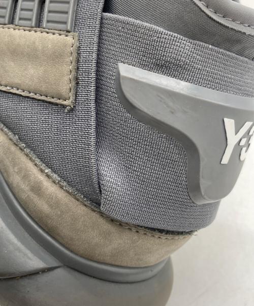 Y-3（ワイスリー）Y-3 (ワイスリー) QASA HIGH グレー サイズ:25.5cmの古着・服飾アイテム