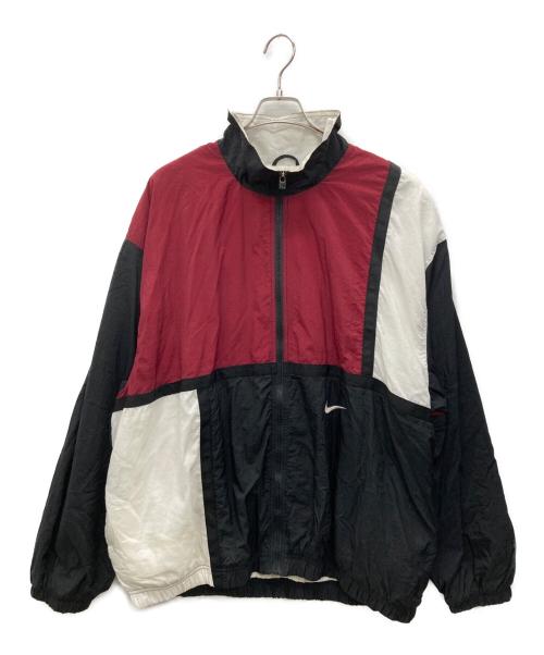 NIKE（ナイキ）NIKE (ナイキ) ナイロンジャケット ブラック×レッド サイズ:XXLの古着・服飾アイテム