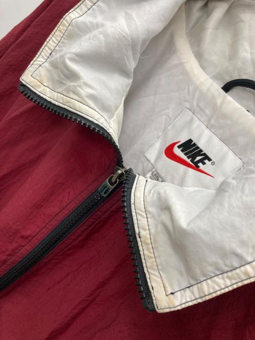 NIKE（ナイキ）NIKE (ナイキ) ナイロンジャケット ブラック×レッド サイズ:XXLの古着・服飾アイテム