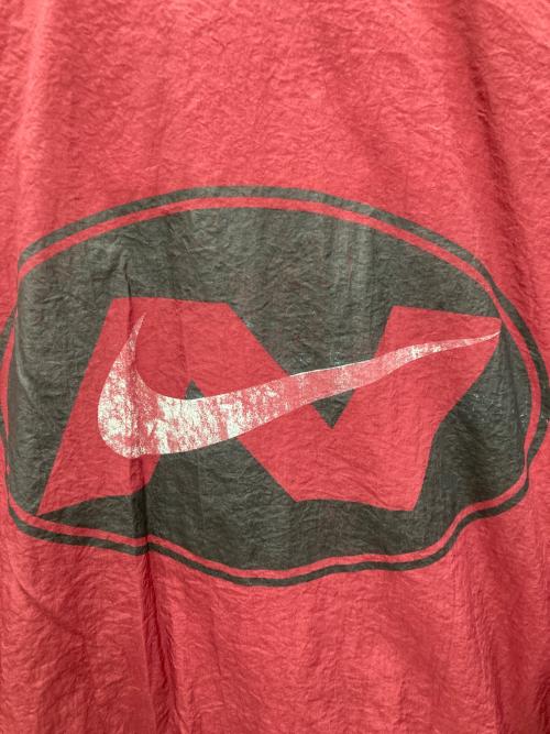 NIKE（ナイキ）NIKE (ナイキ) ナイロンジャケット ブラック×レッド サイズ:XXLの古着・服飾アイテム