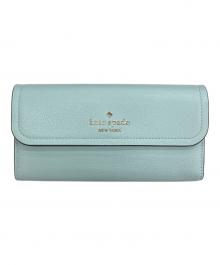 Kate Spade（ケイトスペード）の古着「長財布」｜スカイブルー