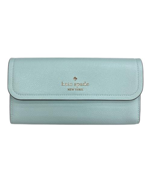 Kate Spade（ケイトスペード）Kate Spade (ケイトスペード) 長財布 スカイブルーの古着・服飾アイテム