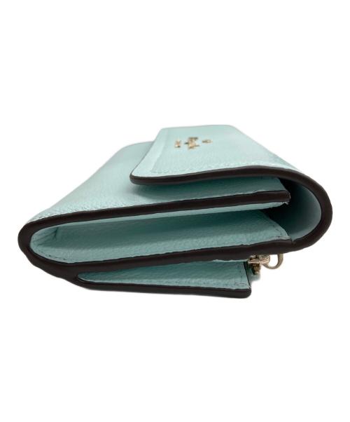 Kate Spade（ケイトスペード）Kate Spade (ケイトスペード) 長財布 スカイブルーの古着・服飾アイテム