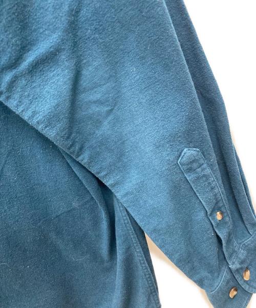 cabela's CHAMOIS（カベラス シャモア）cabela's CHAMOIS (カベラス シャモア) シャモアクロスシャツ グリーン サイズ:Lの古着・服飾アイテム