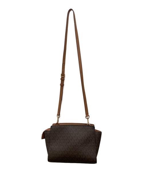 MICHAEL KORS（マイケルコース）MICHAEL KORS (マイケルコース) ショルダーバッグ ブラウンの古着・服飾アイテム