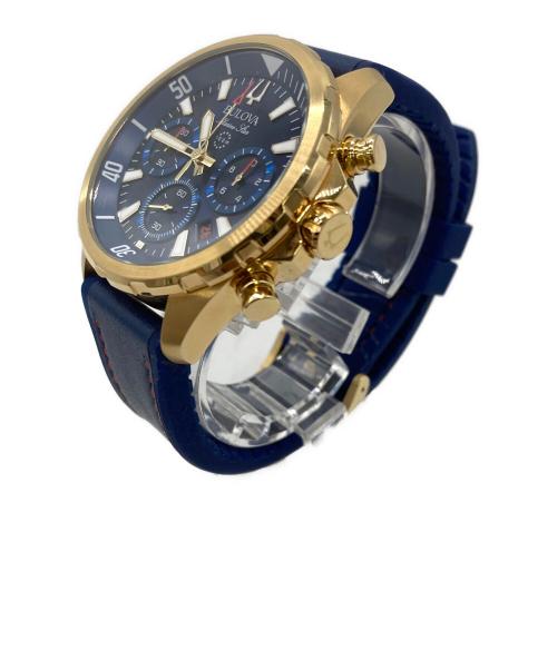 BULOVA（ブローバ）BULOVA (ブローバ) クォーツ式クロノグラフの古着・服飾アイテム